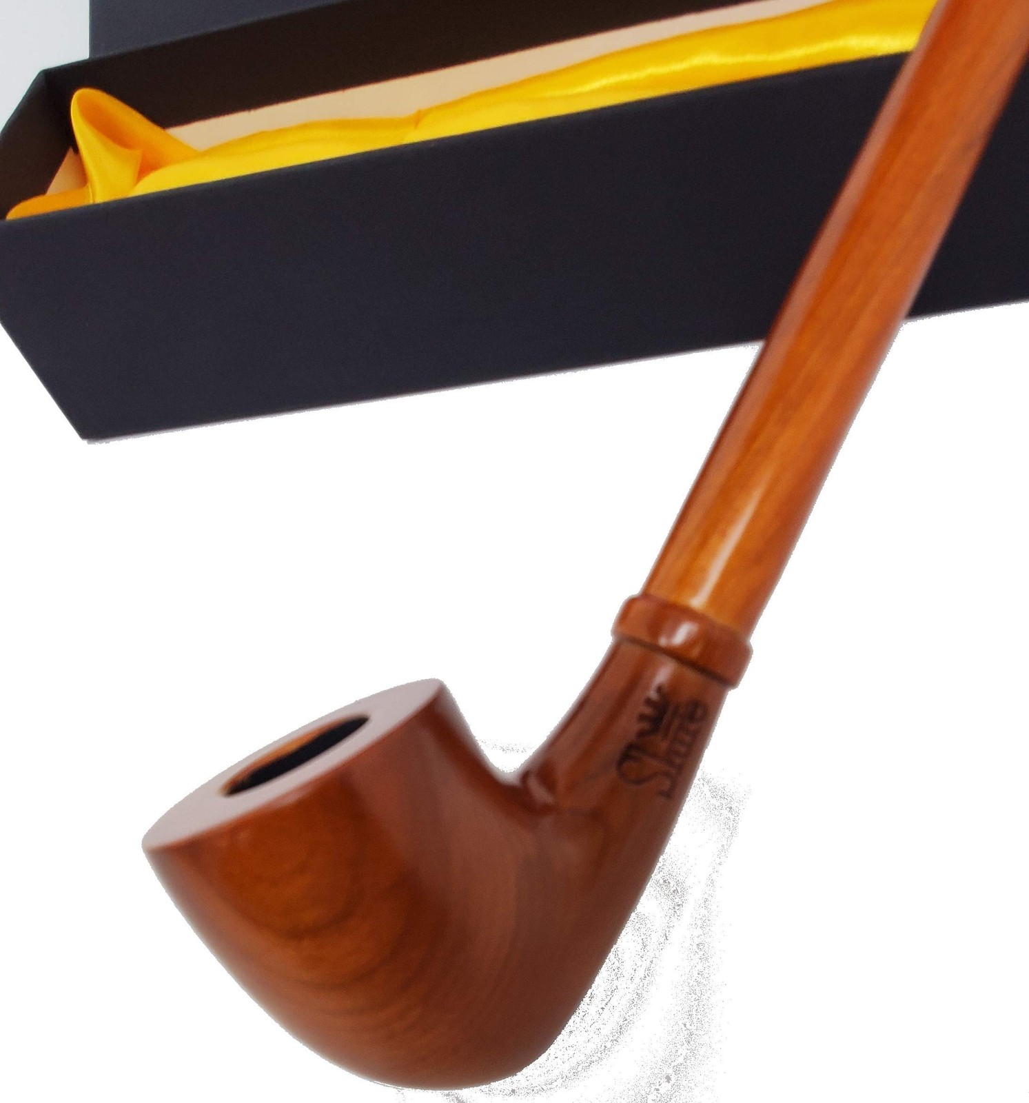 Shire Pipe Churchwarden Tomahawk – 13″ / Cherry 1 Count (Pack of 1),