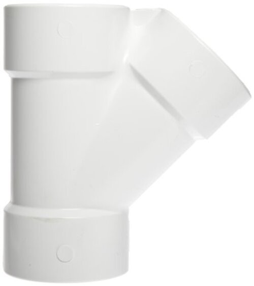 Spears 475 Series PVC Pipe Fitting, Wye, Schedule 40, 3/4″ Socket 0.75 Inch 1