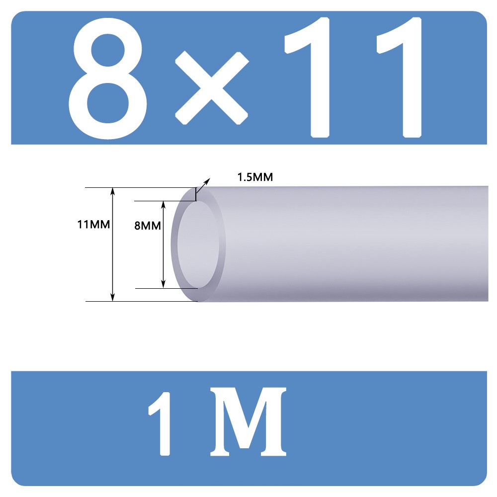 Thick Wall Silicone Rubber Tubing Silicon Tube Hose High Temp Hose ID 2mm-38mm