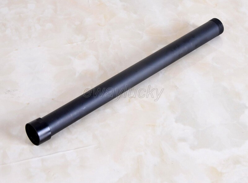Oil Rubbed Bronze Extension Tube Pipe Rod For Rain Shower Faucet Set wba704