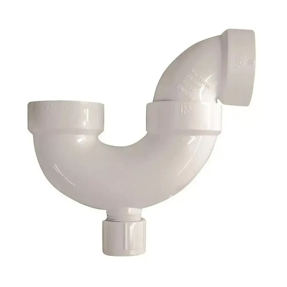 Ipex Canplas 193201AS P-Trap 1-1/2″ w/ Cleanout Adapter