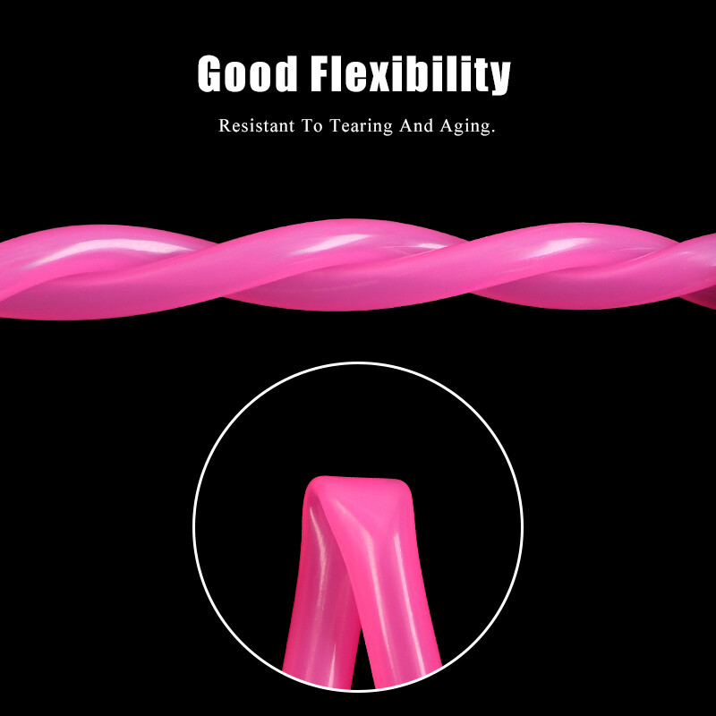 Pink Silicone Tube Food Grade Beer Milk Flexible Hose Pipe Soft Rubber 2mm-6mm
