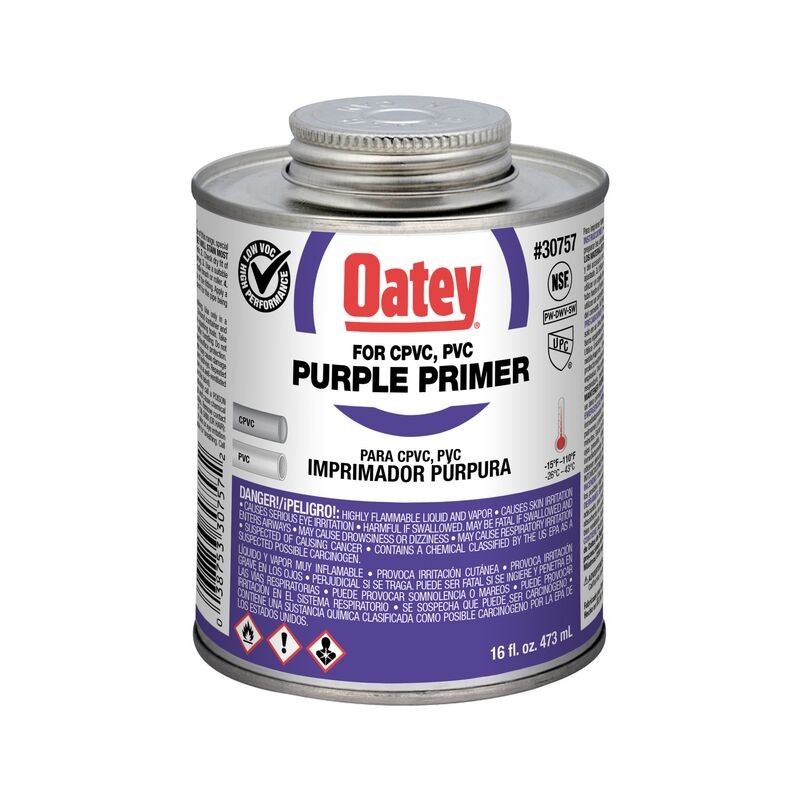 NEW OATEY 30850 FRESH CAN 4OZ HEAVY DUTY CLEAR PVC PIPE GLUE CEMENT