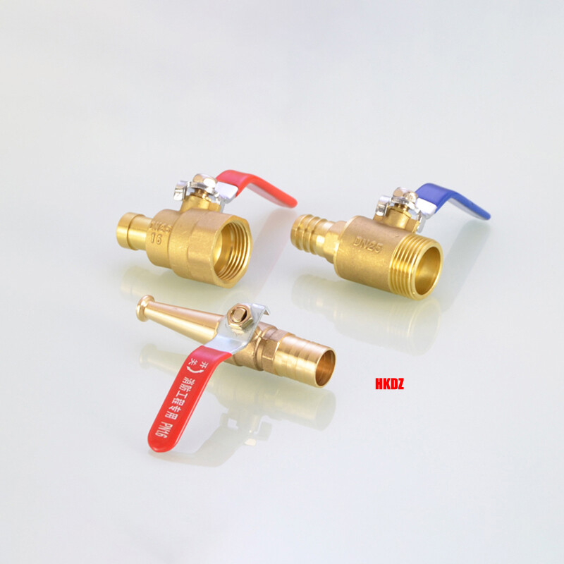 Brass Lever Ball Valve Fire-Fighting Reel Female/Male Shut-Off Air Gas Water Tap