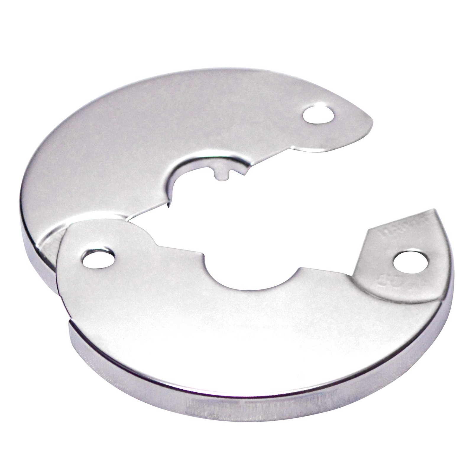 Floor and Ceiling Plate Cover Split Flange Replacement 2-3/4, Chrome Finish