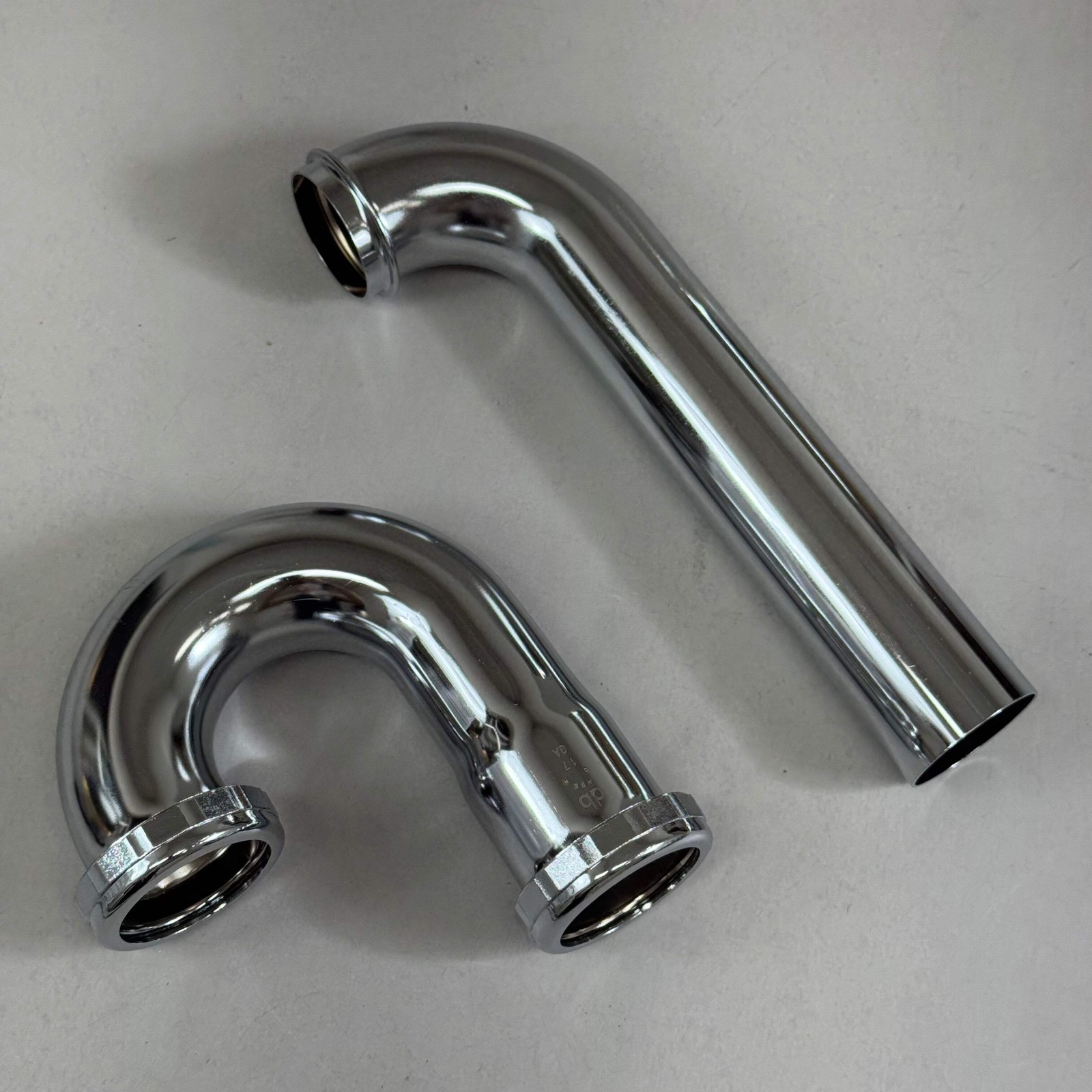 DEARBORN Chrome Plated Brass Tubular P-Trap 1-1/2″ Chrome 704-1 (New Other- (Dis