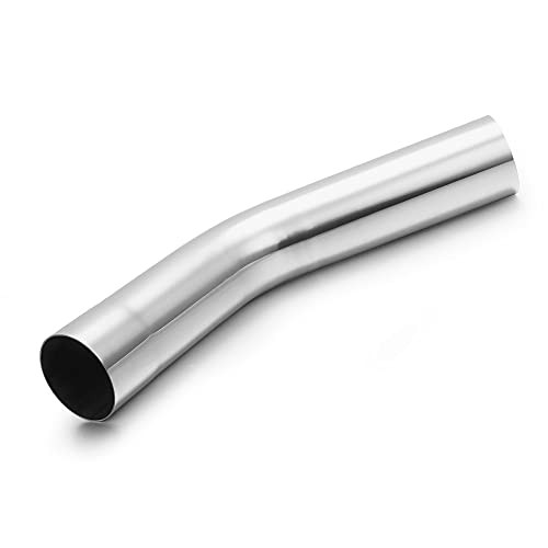 Exhaust Tube OD, 304 Stainless Steel Exhaust Pipe Mandrel 2.25″ 45 Degree