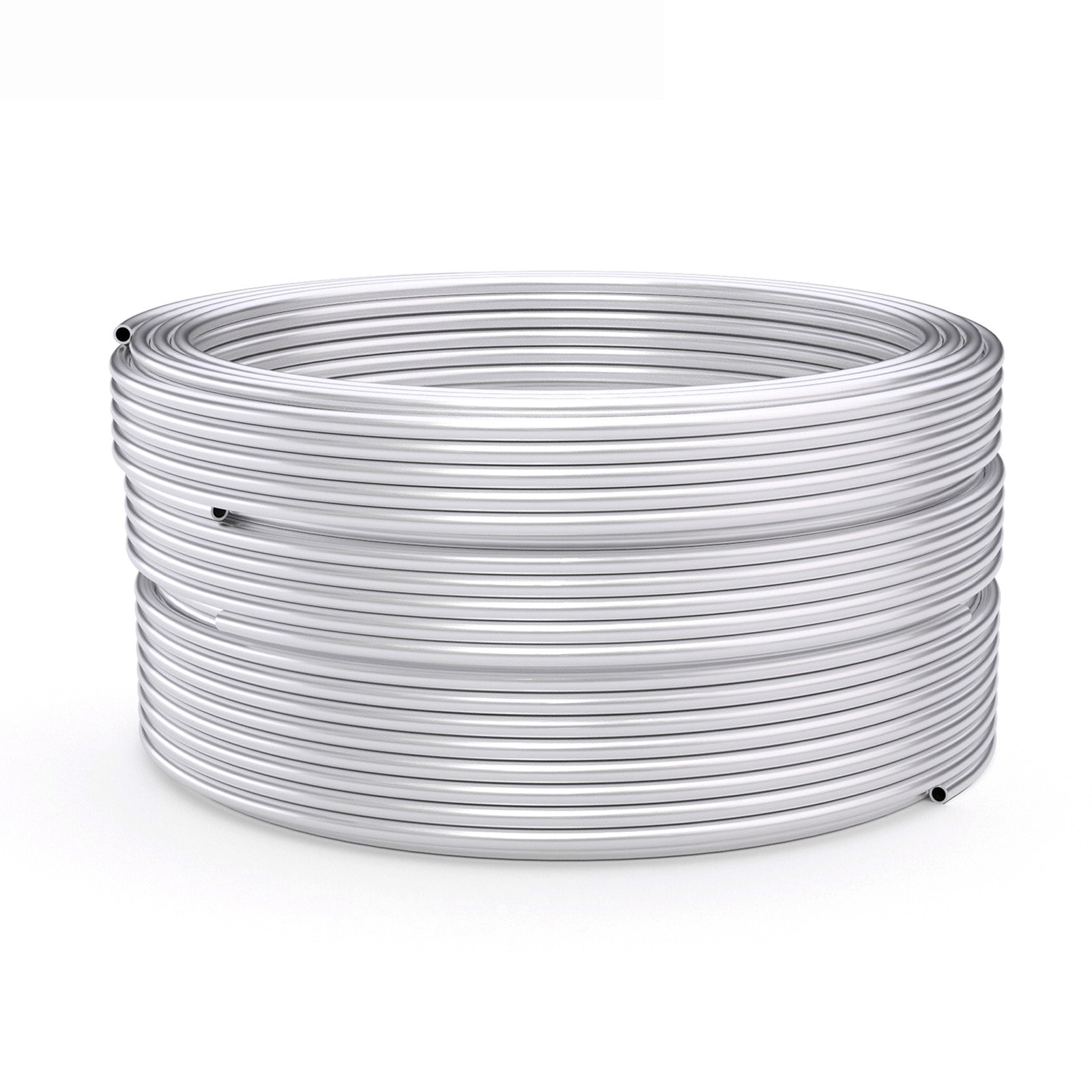 1060 Aluminum Soft Coil Tubing Seamless Pipe for Refrigeration AC HVAC 4mm-20mm