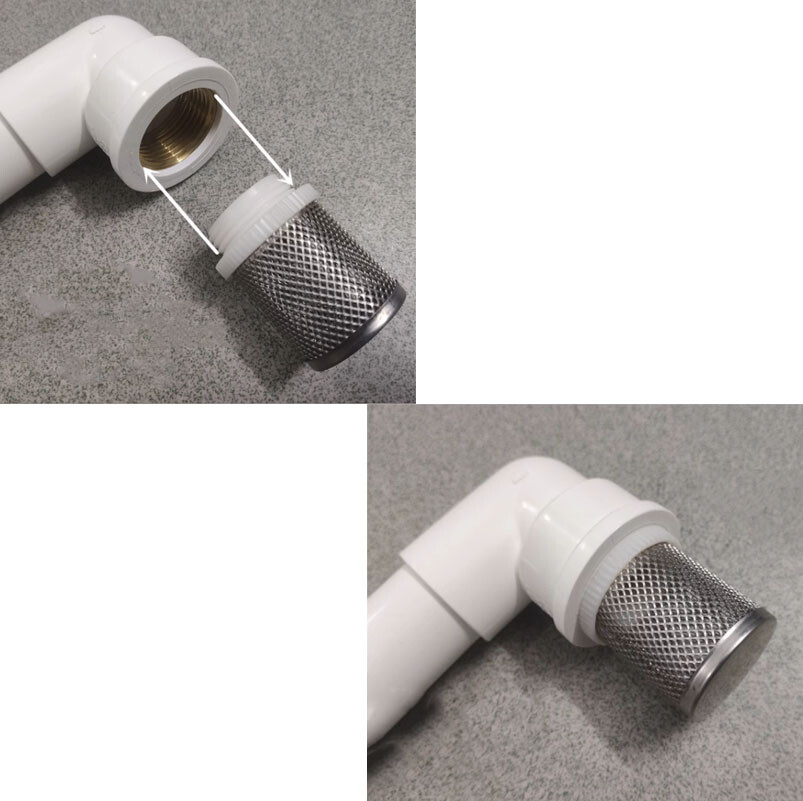 1/2″ ~ 4″ Strainer-Suction And Sump Filter Stainless Steel Mesh Nylon Threads