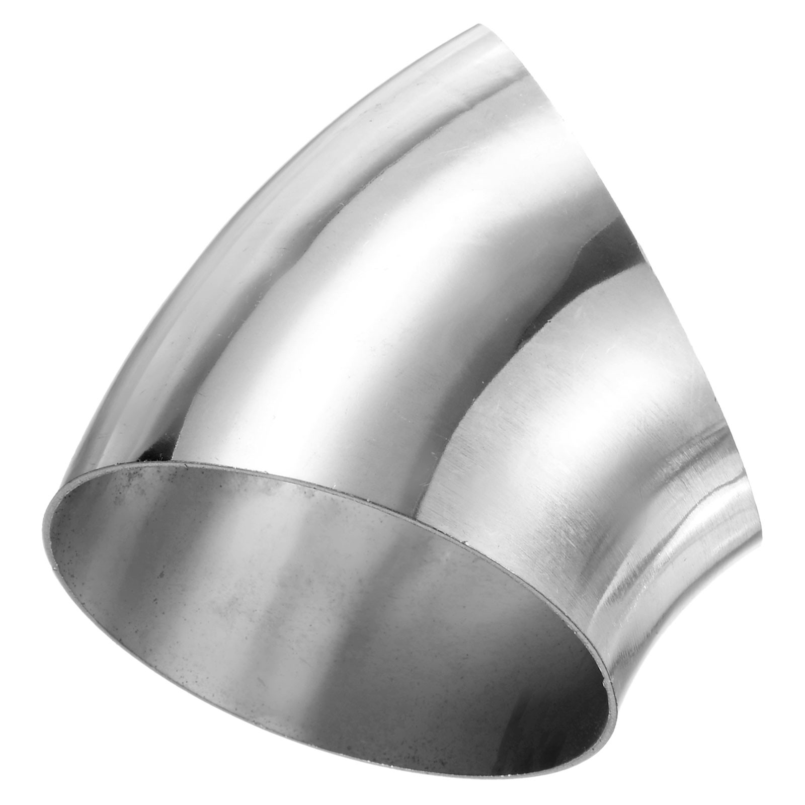 4-Pack OD 3 Inch 45 Degree Mandrel Bend Elbow, Thicken 1.5 mm Height 81 mm