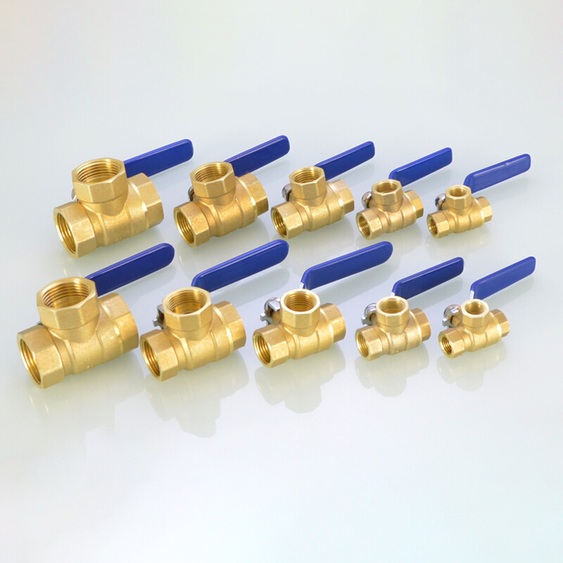 Brass 3 Way Ball Valve Full L/T-Type Port 1/4” to 1”BSP Female Connector Valve