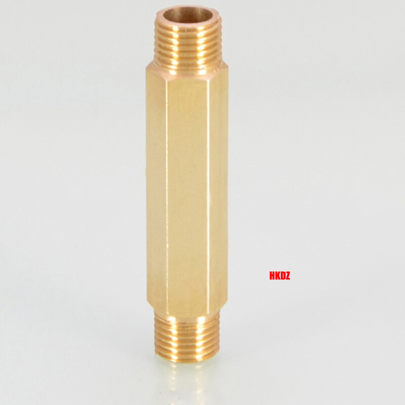 1/8″ 1/4″~1/2″ Brass Male Pipe Fittings BSP Thread Extension Connectors Adapter