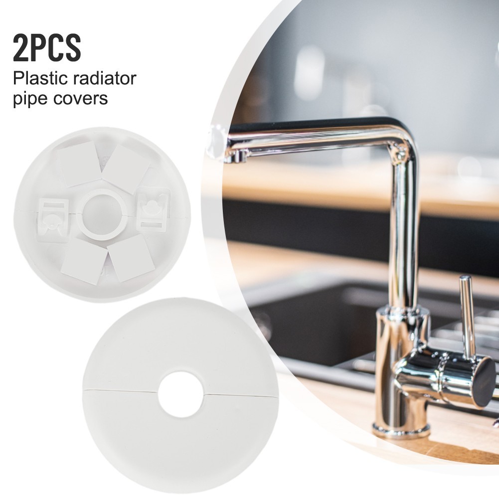 Radiator Pipe Covers Connections For 14mm-16mm Pipes Replacement Accessories