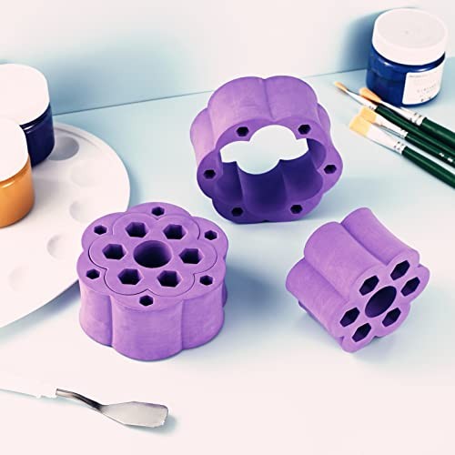 RF REENFAYA Cup Turner Foam, Tumbler Turner Foams Set for 3/4 Inch PVC Purple
