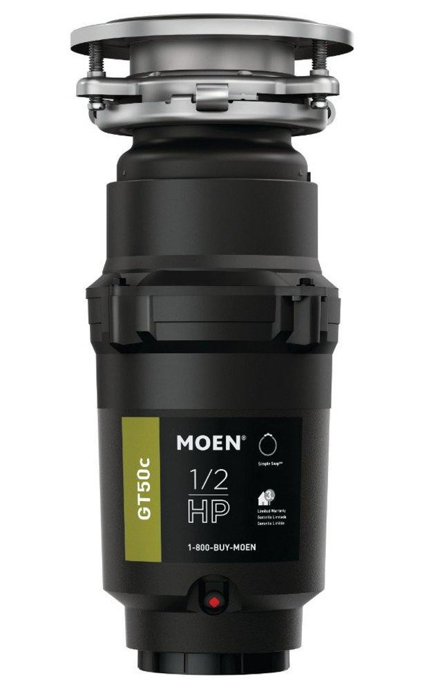 Moen GT50C GT Series 1/2 HP Continuous Feed Garbage Disposal