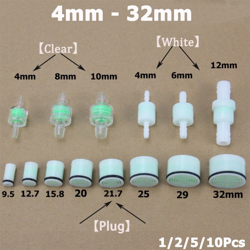 4mm-32mm Inline Water Filter Water Air Regulator Valves Aquarium Fish Tank Pump