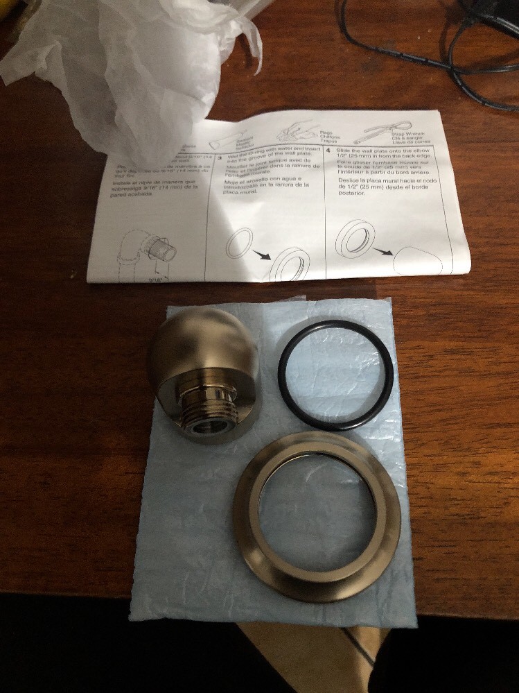 Kohler K-10574-BV Bancroft Brushed Bronze Supply Elbow