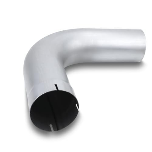 Exhaust 90 Degree Tube 5″ OD,Exhaust Elbow 90 Degree 5″ 90 Degree 5″ID/OD 18″