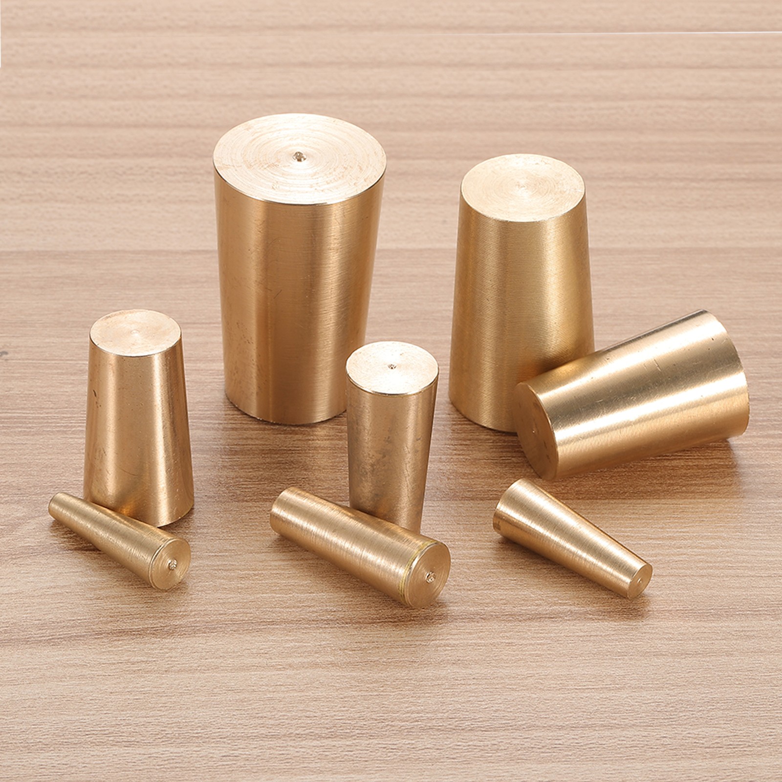 Tapered Shaped Solid Copper Stopper, 1″ Tube Copper Stoppers Lab Plugs, 1 Pcs