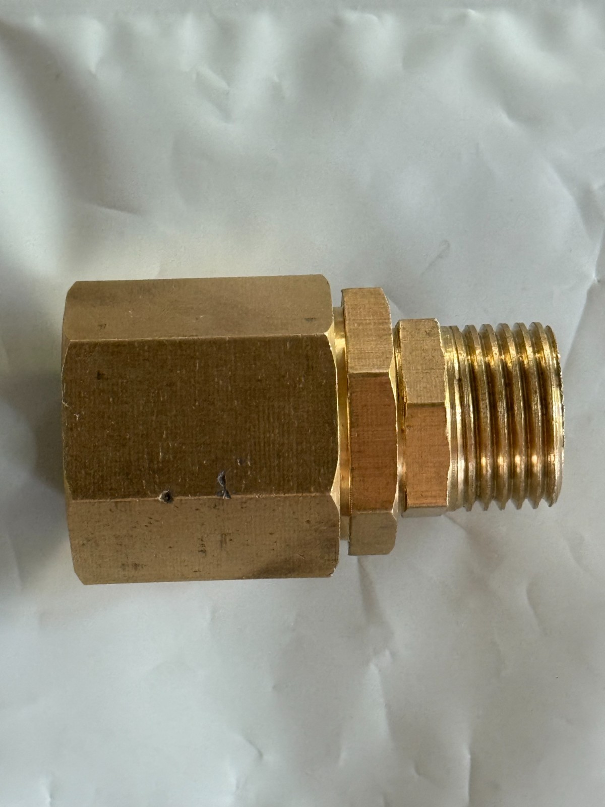 3/4″ BSP Female – 1/2″ BSP Male REDUCER British Brass Pipe Adaptor