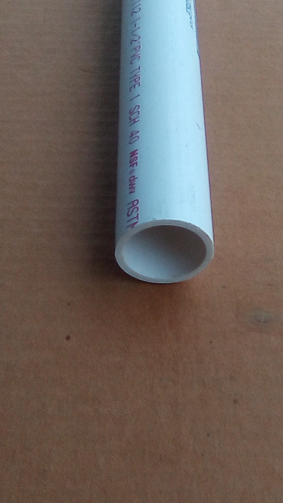 PVC Pipe 1-1/2″ x 16″ Minimum Length Schedule 40 2 pcs.