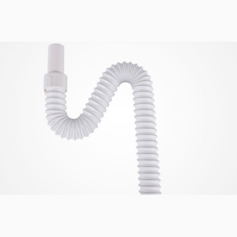 Kitchen Flexible Waste Trap Drainage Pipe Connector Bathroom Basin Shower Pipe