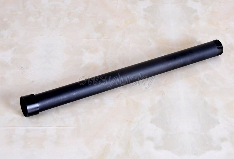 Oil Rubbed Bronze Extension Tube Pipe Rod For Rain Shower Faucet Set wba704