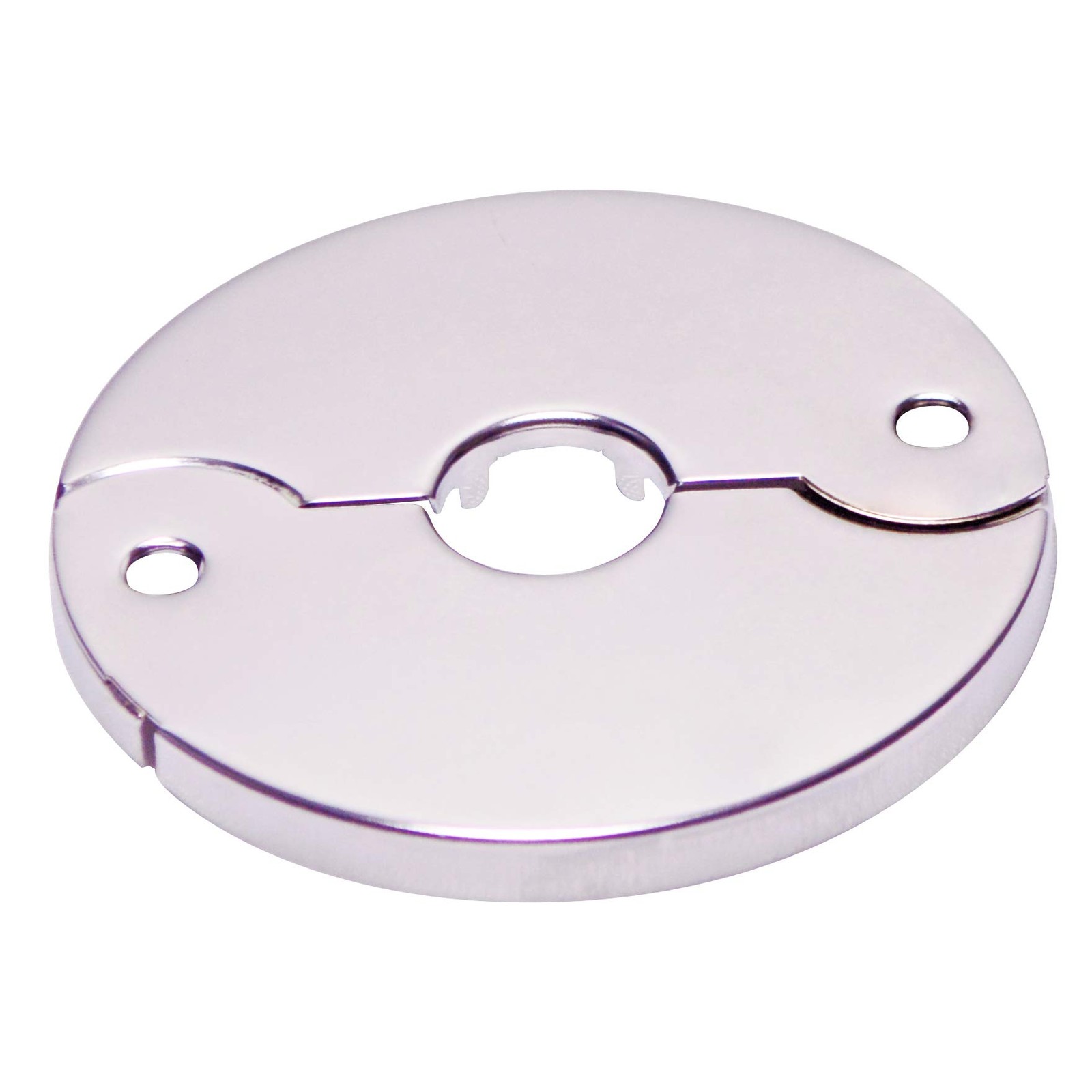 Floor and Ceiling Plate Cover Split Flange Replacement 2-3/4, Chrome Finish