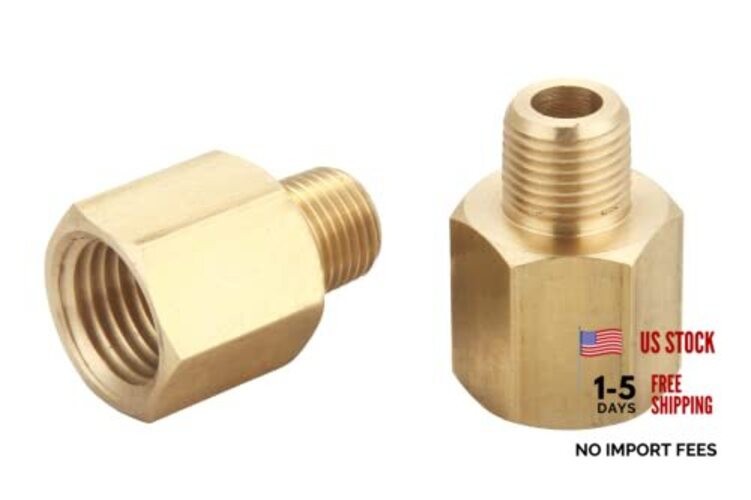 1/4 Inch Female to 1/8 Inch 1/8 Inch NPT Male x 1/4 Inch NPT Female 2 Piece