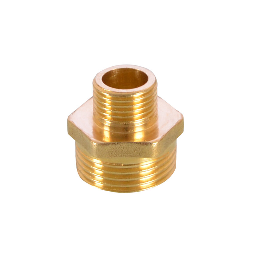 BSP 1/8″ 1/4″ 3/8″ 1/2″ 3/4″ 1″ Brass Male Thread Connector Pipe Fitting Adapter