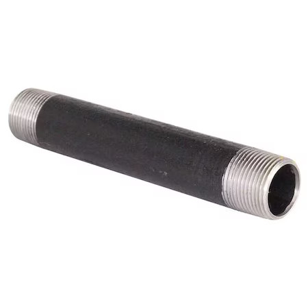 Beck 0330776402 Pipenipple, Steel, 3/4″, Bsptxbspt, 6″