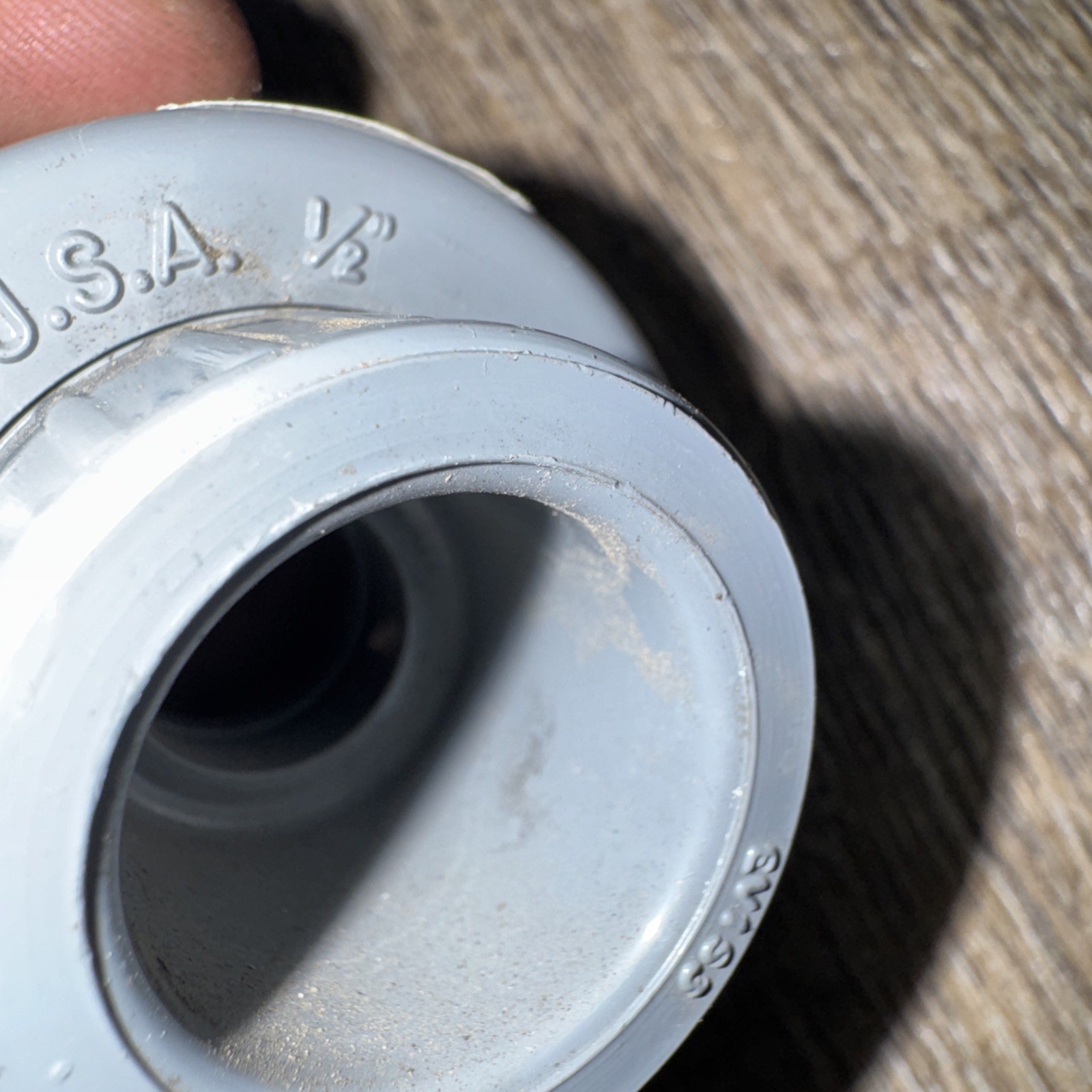 SPEARS PVC UNION 1/2” PIPE SIZE FNPT X FNPT CONNECTION