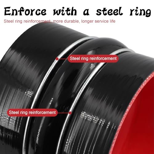 High Performance Straight Silicone Hump Coupler ID 4-1/2 Inch 4-Ply ID4.5″