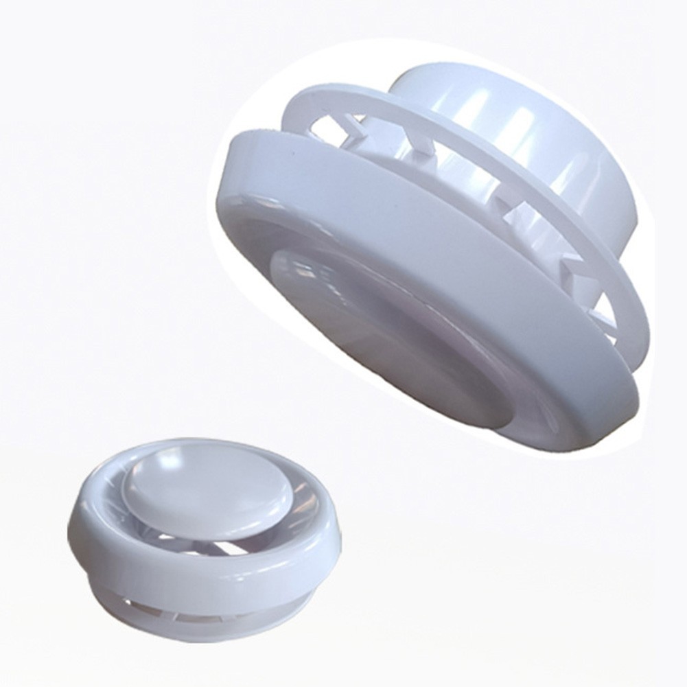 Modern White ABS Ceiling Air Vent for Bathroom Extractor Fan 6inch Size
