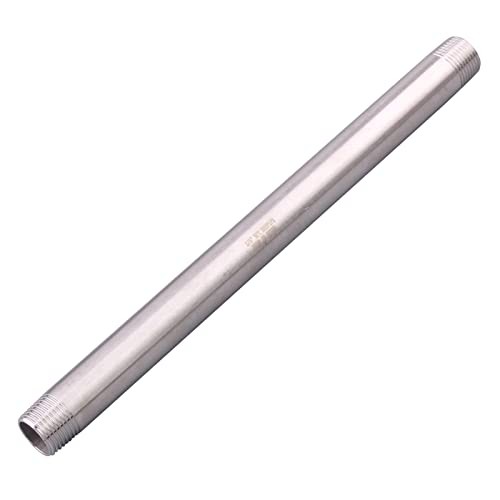 3/8″ X 3/8″ NPT Male Nipple Stainless Steel 3/8″ Male NPT 8″ Length (pack of 2)