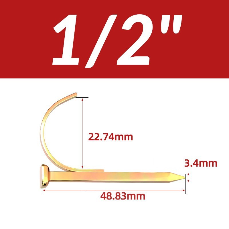 1/2″ 3/4″ 1″ Carbon Steel Galvanized Pipe Hooks Fixing Hooks Single Hooks