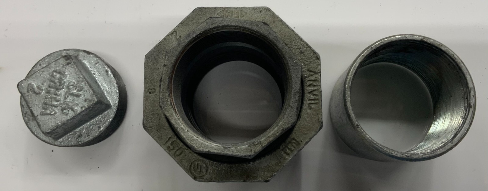 2” Assorted 150lb Malleable Galvanized Pipe Fittings