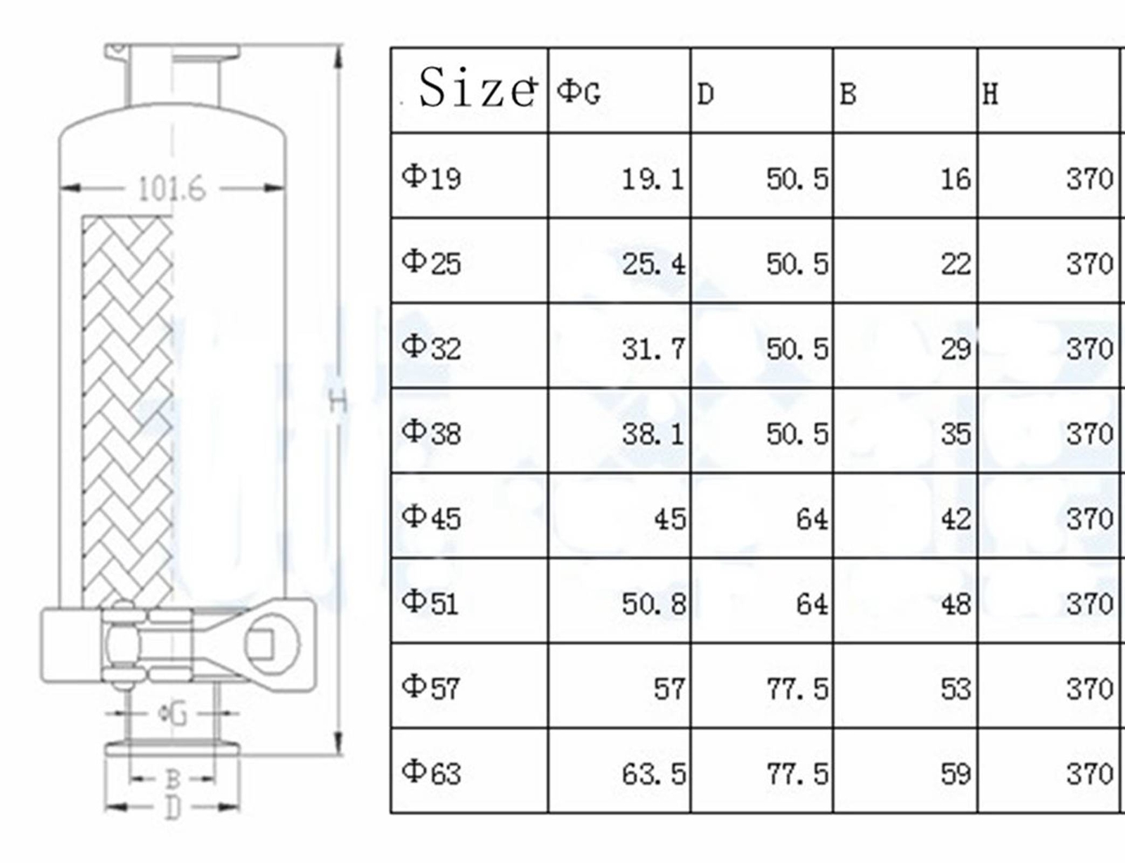 38mm Pipe OD 1.5″ Tri Clamp SUS 304 In-line Filter Strainer Brewing 100Mesh