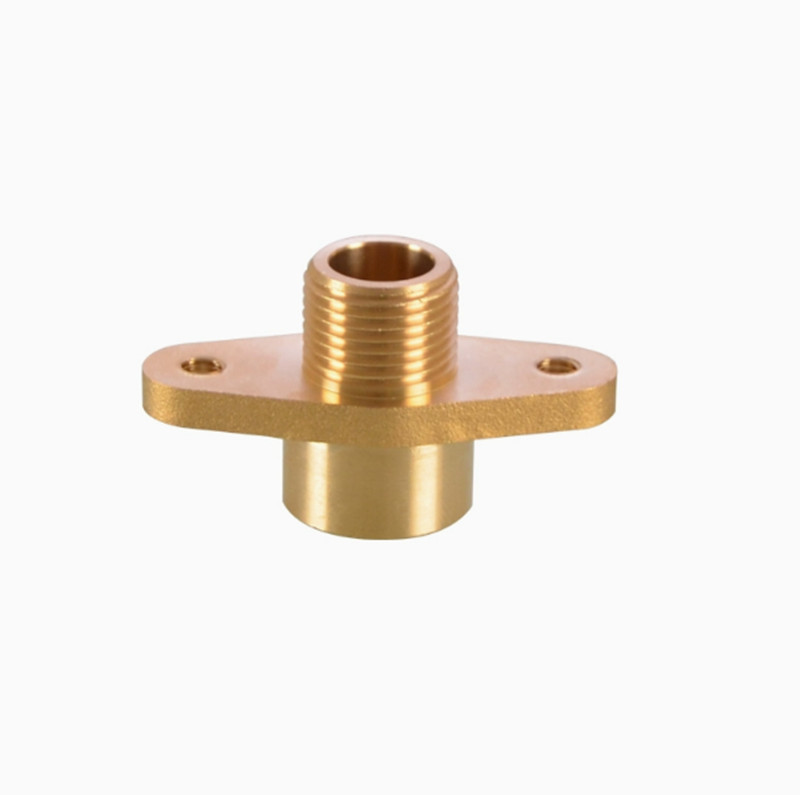 BSP Female/Male Thread Flange Fixed Type Brass Pipe Fittings Connector Adapter