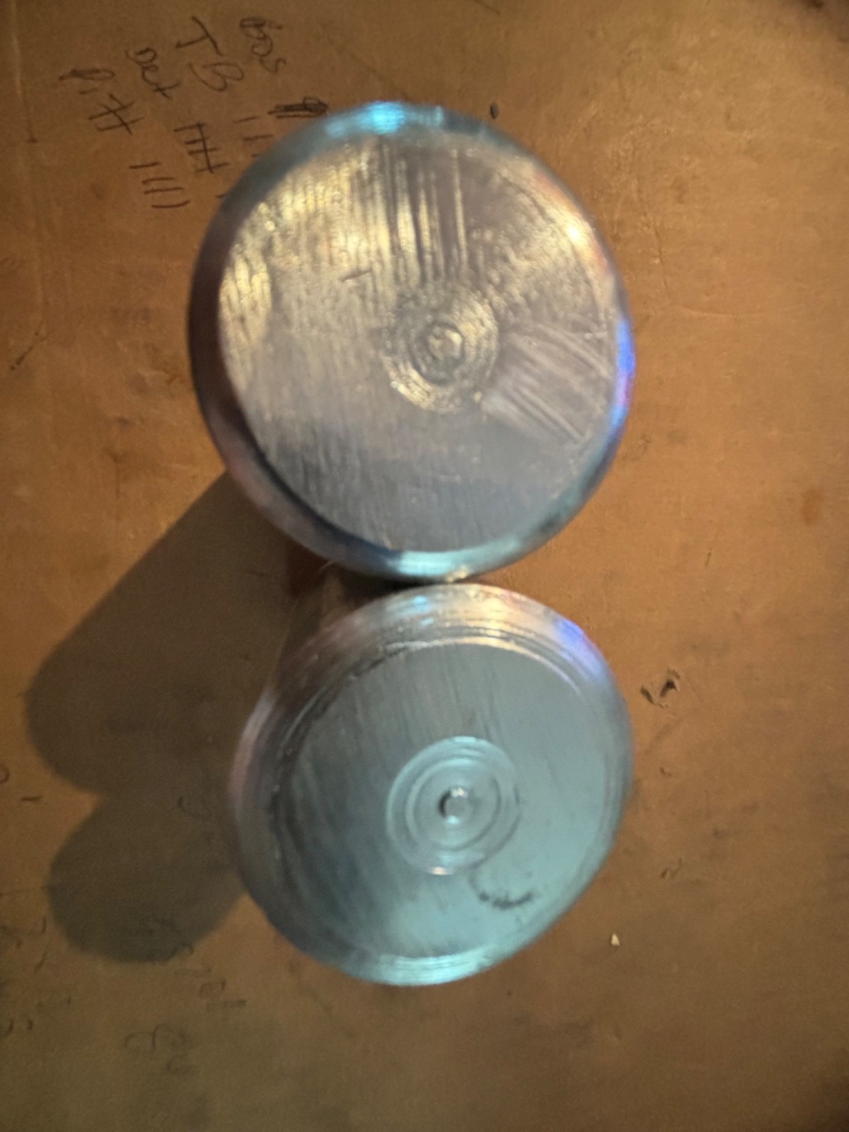 Set of 2 pcs 11/4” Plug Rounds Head Steel NPT WPB sp-95 USA made capitol mfg.