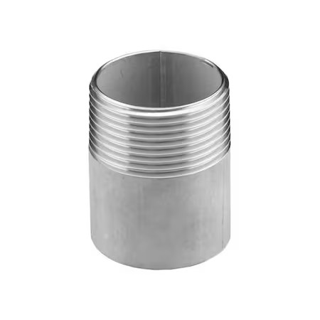 Zoro Select T4wnj3 Pipenipple, Ss, 21/2″, Npt, 31/2″, T4wnj3