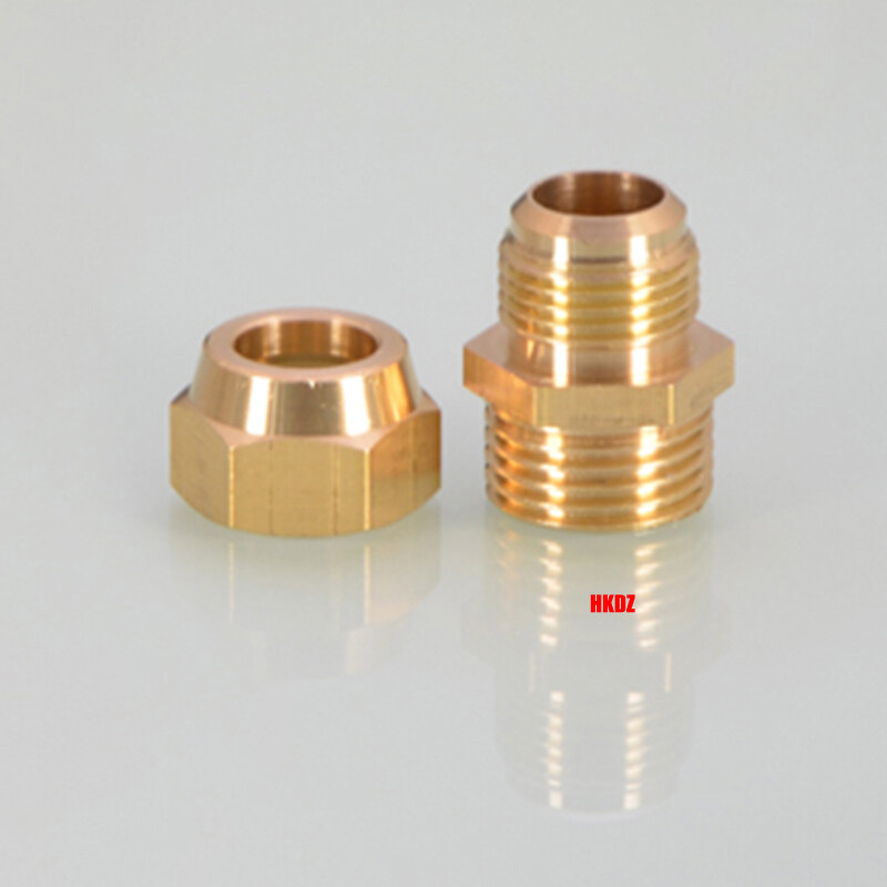 1/8″~1/2″ BSP Male Coupler Brass Straight Connector Adapter