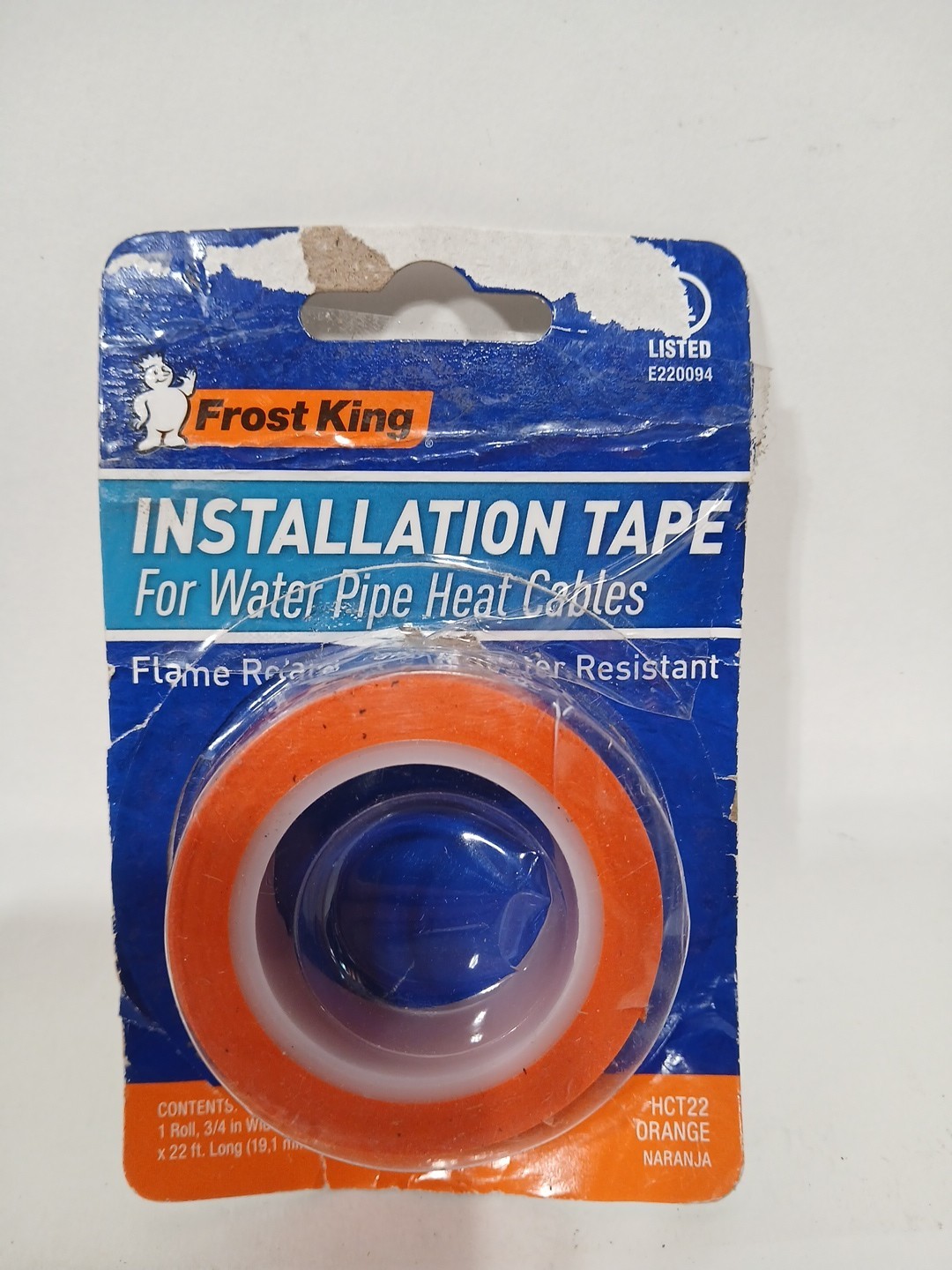 Frost King Freeze Free 3/4 In. x 22 Ft. Heat Cable Application Tape HCT22 Frost