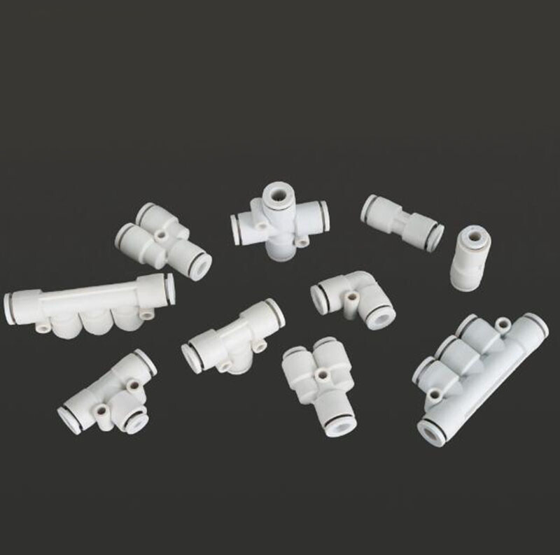Pneumatic Female Push In Air Water Pipe Tubing Fitting Connectors Various Size