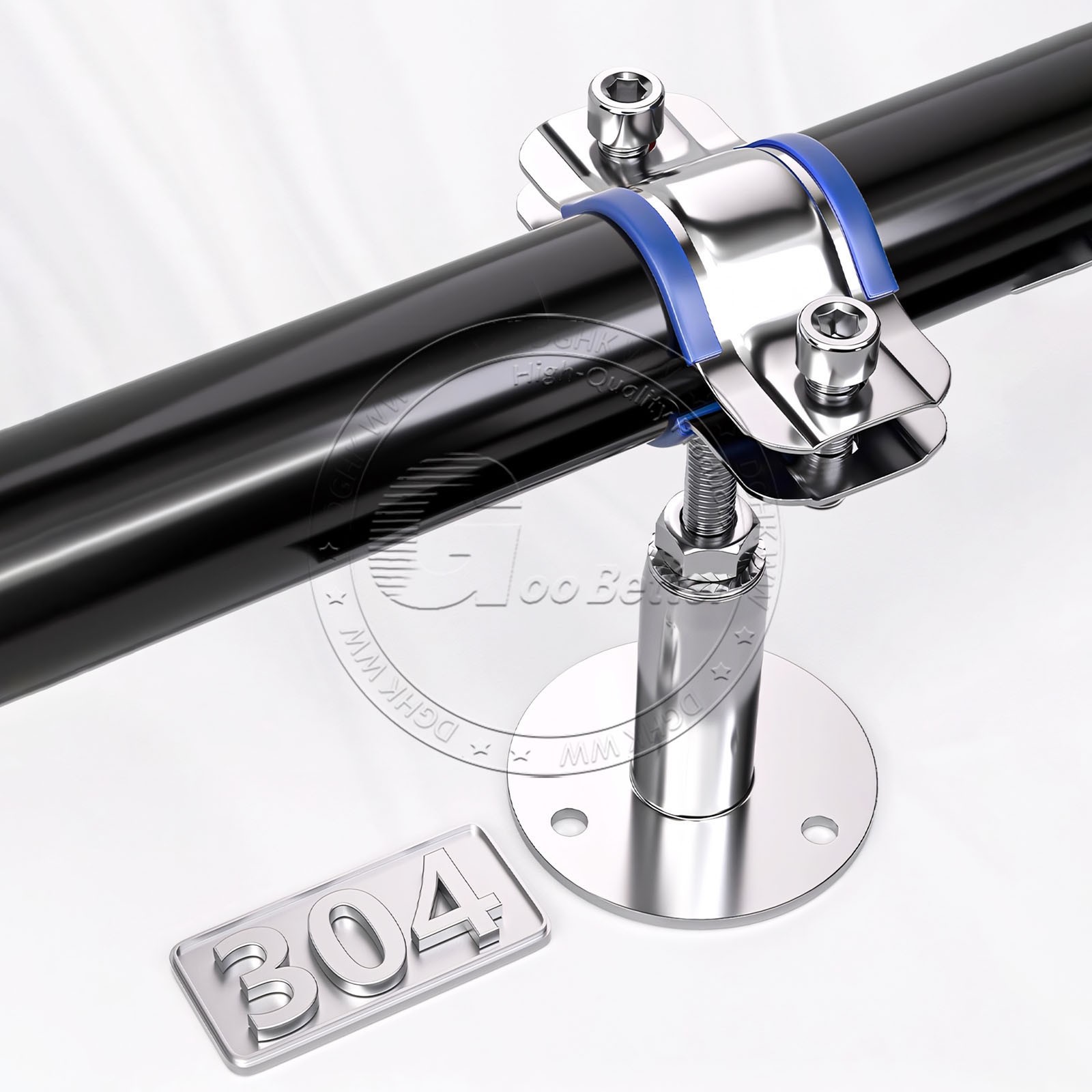 8-219MM PVC Solvent Weld/Push Fit Waste Pipe Bracket Clip Stand Off Fittings