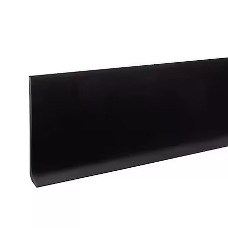 Zoro Select 820N93 Wall Base Molding, 120 Ft L, Black, 820N93