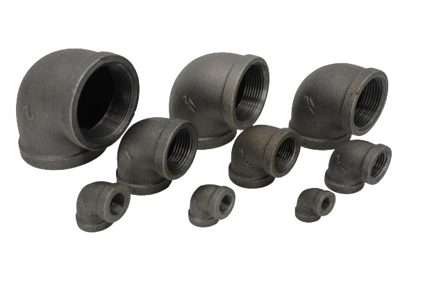 Various Size of 90 Degree Elbow Female NPT Threaded Malleable Iron Class 300 GAV