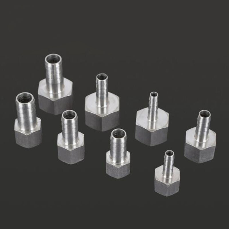 Stainless Steel Female BSP Thread Barb Hose Tail Pagoda Pipe Fitting Connectors