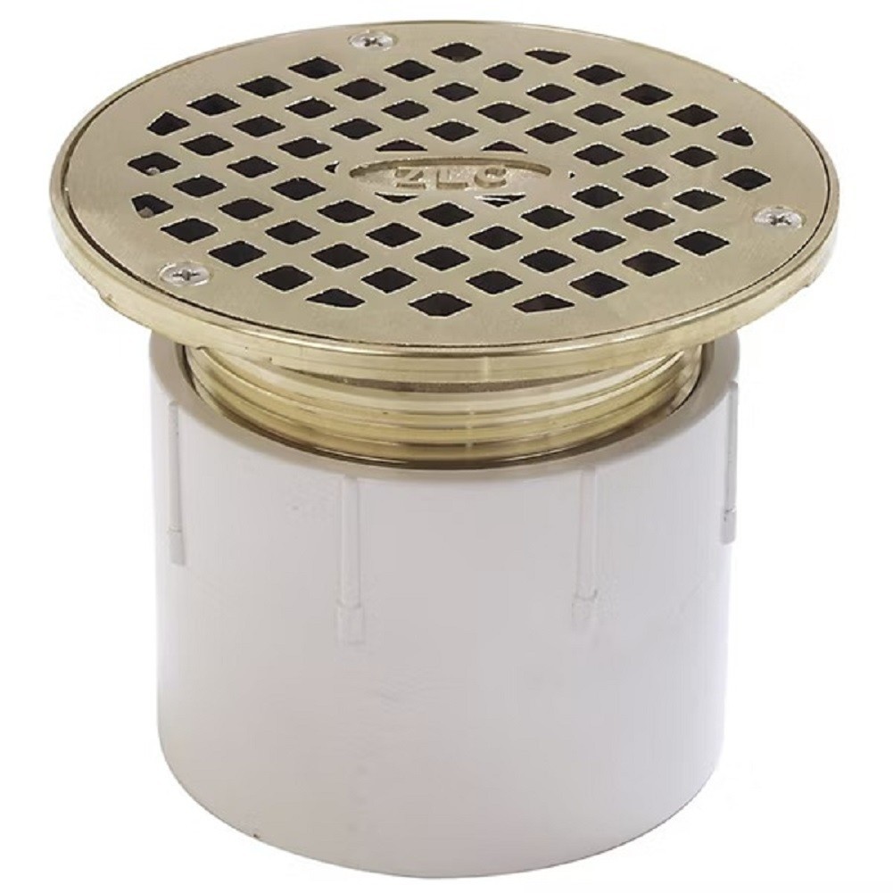 Zurn FD2210-PV2 Floor Drain 2″ Nickel Bronze Adjustable Solvent-Weld