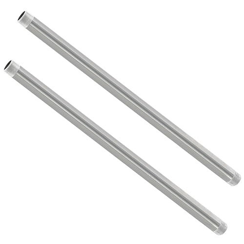 Stainless Steel Pipe, 304 Pipe Nipple Fits Standard 3/4 Inch 3/4″ x 24″